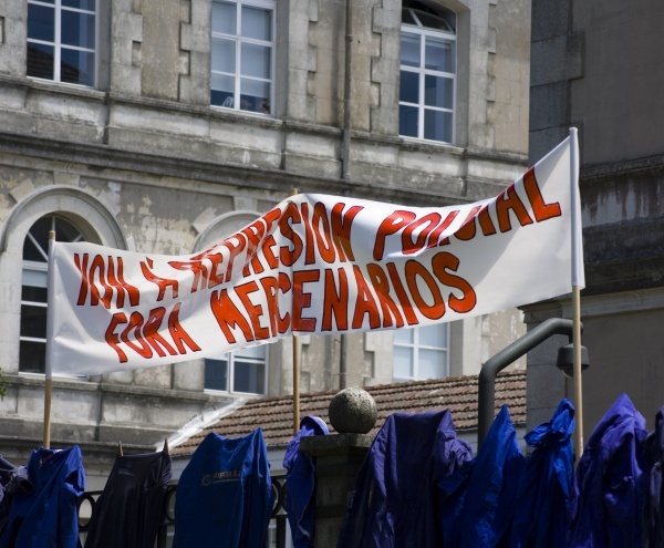 Mobilizaci&oacute;n en Compostela